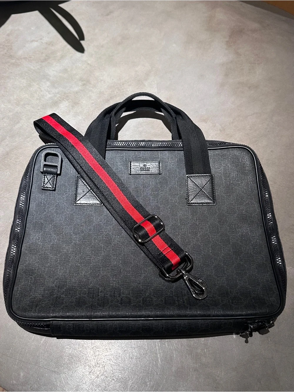 Gucci GG Supreme Laptop Case